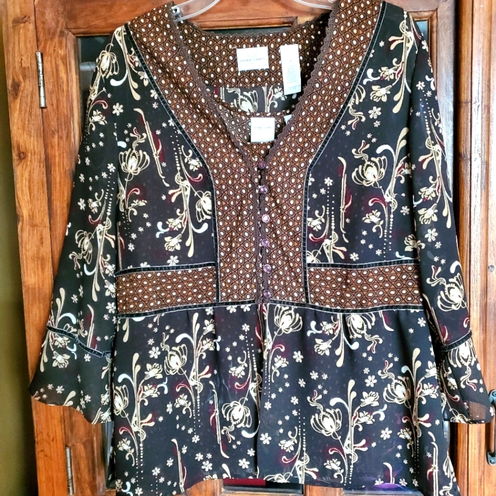 Boho Blouse with Tank
